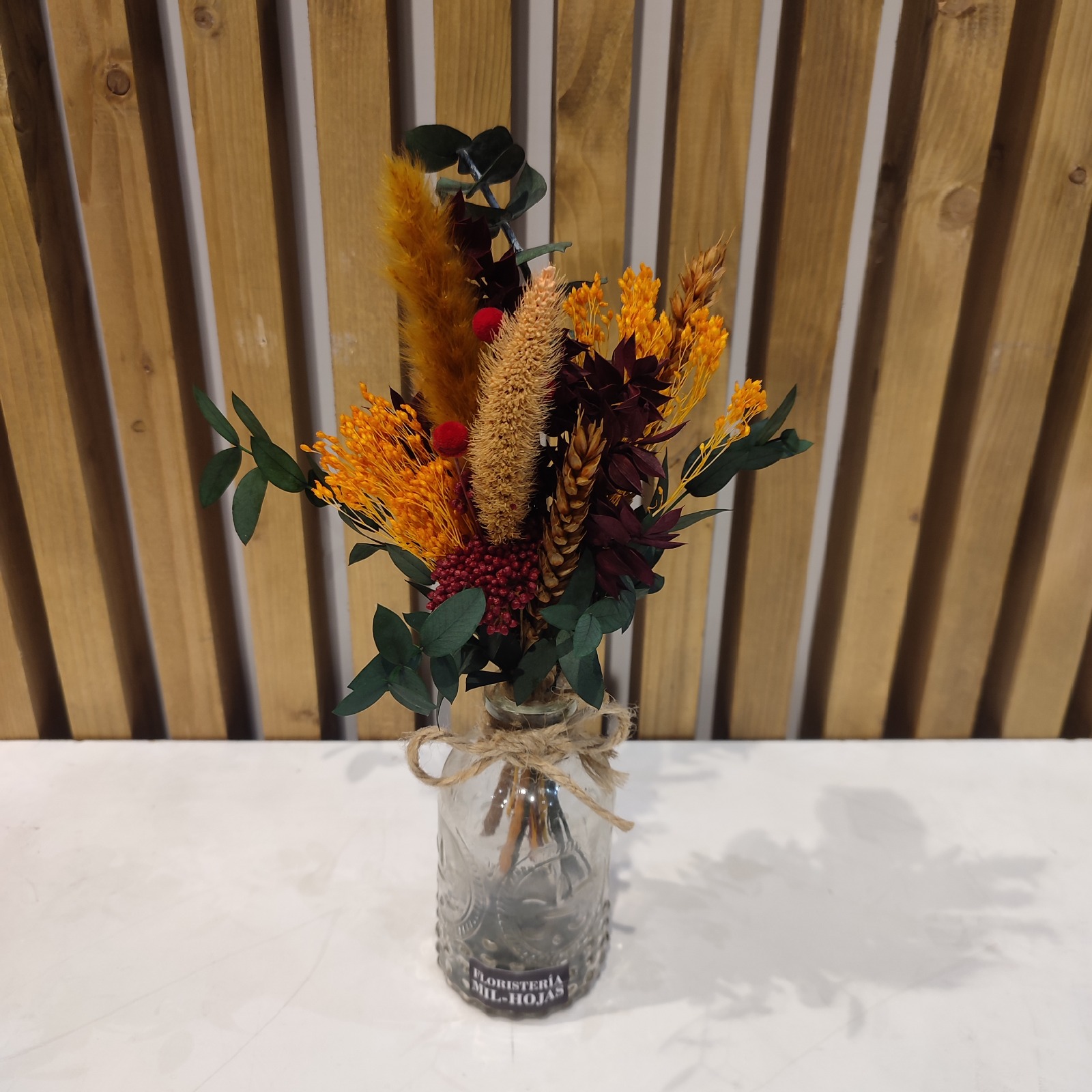 Botellita de Flores Preservadas - Imagen 4
